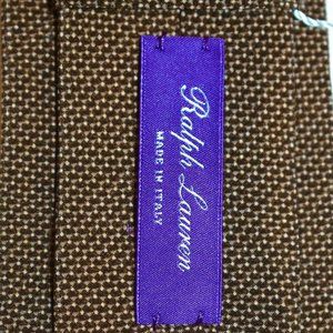 $185 NWT Current Ralph Lauren Purple Label tie